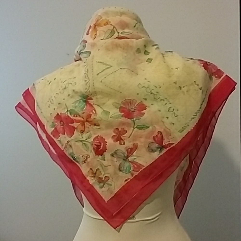 Vintage scarf made in Italy - Picture 2 of 8